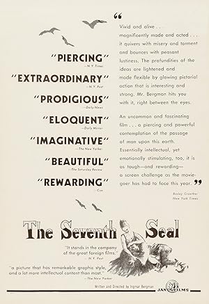 Yedinci Mühür – The Seventh Seal (1957)